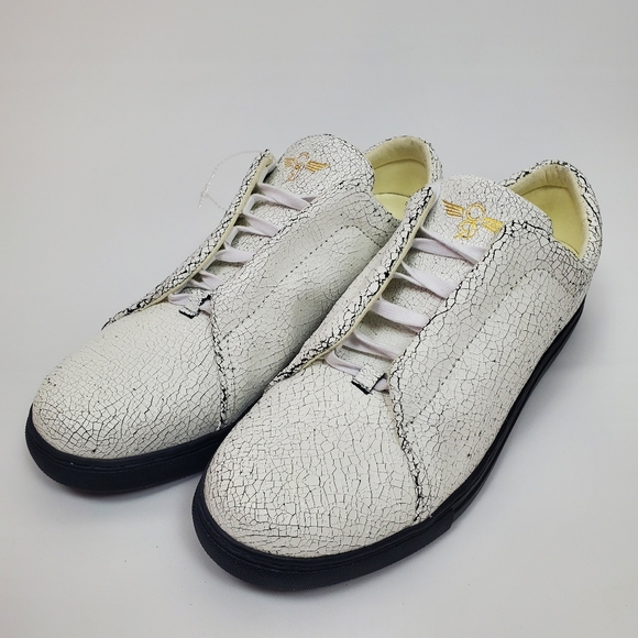 Creative Recreation Mens Turino White/Cracked Fashion Sneaker Length Upper 12M main image 5